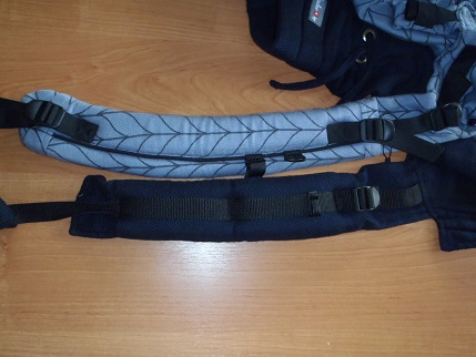 ramenní popruhy Kinderhop vs. Kavka