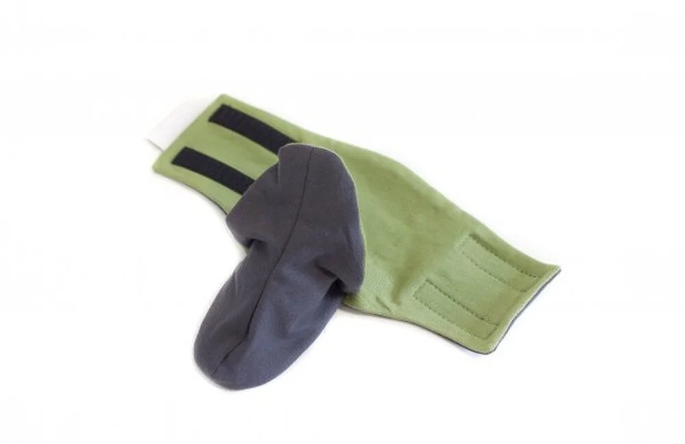 Capáčky Adelay - zeleno / tyrkysové