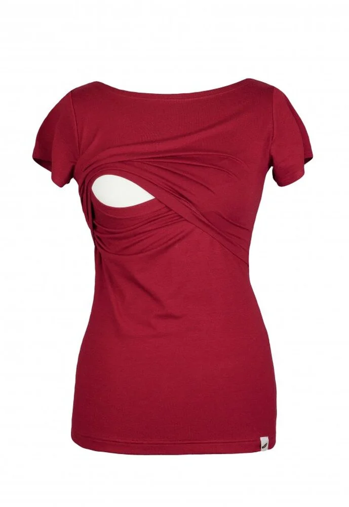 Kojicí tričko Lenka - fleky růžové