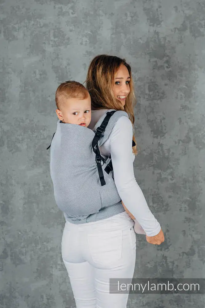 Lenny Preschool - Little Herringbone Grey