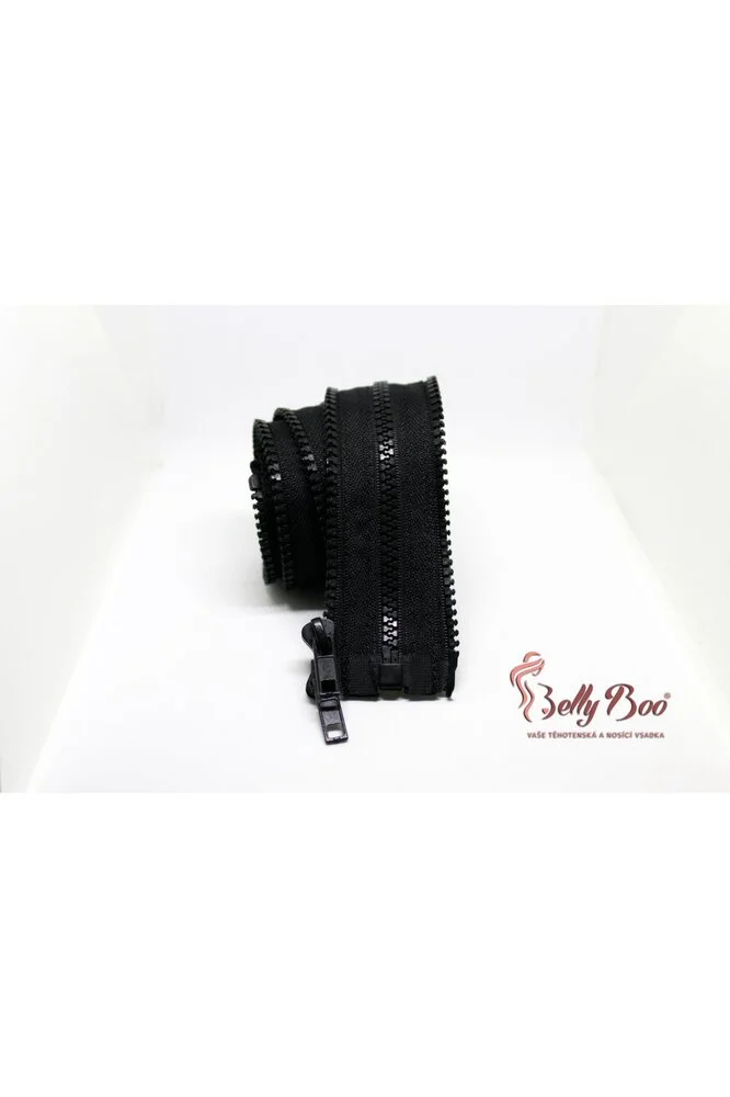 BellyBoo® - Zip adaptér - Kostěný o šíři 5 mm se dvěma jezdci YKK