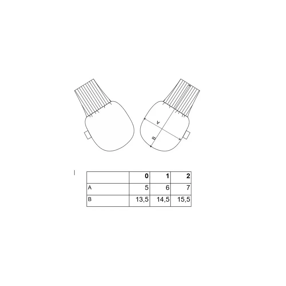 Rukavice podšité kojenecké Outlast® - růžový pes