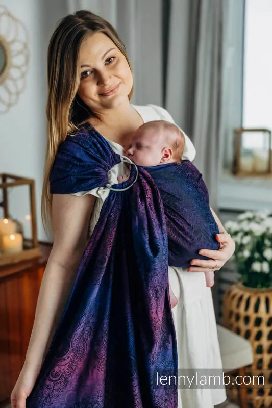 LennyLamb ring sling - Wild wine bouquet