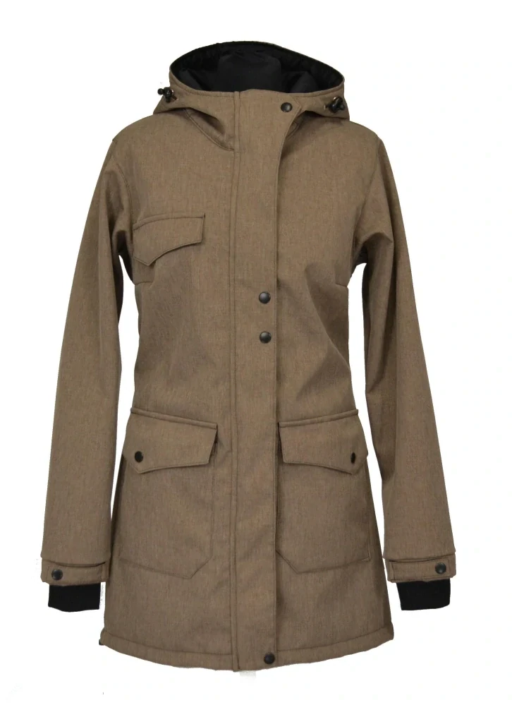 Softshellová bunda Shara pro přední nošení - jaro/podzim - latté