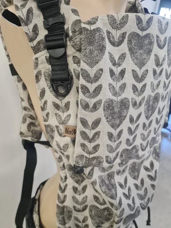 Nosítko NoMa Adapt 3 - Love Grey/Nude (len)