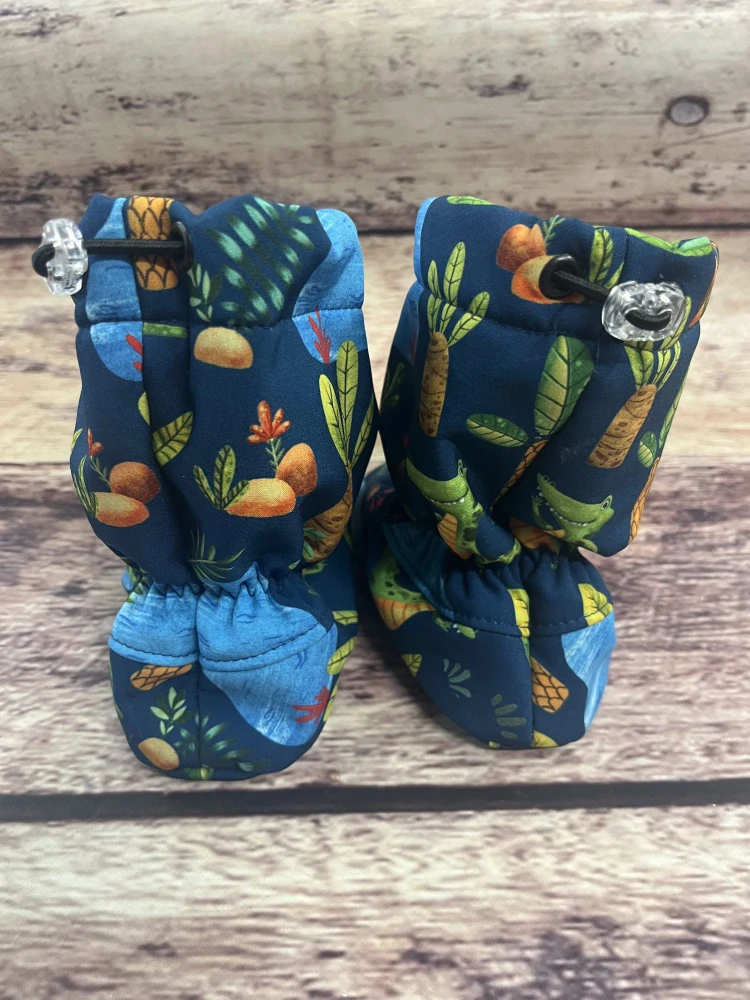 Softshell capáčky MALINKY jaro - krokodýl