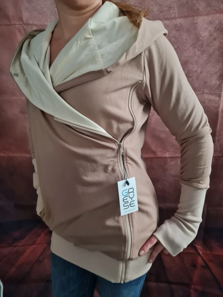 Greyse mikina 5v1 - Latté