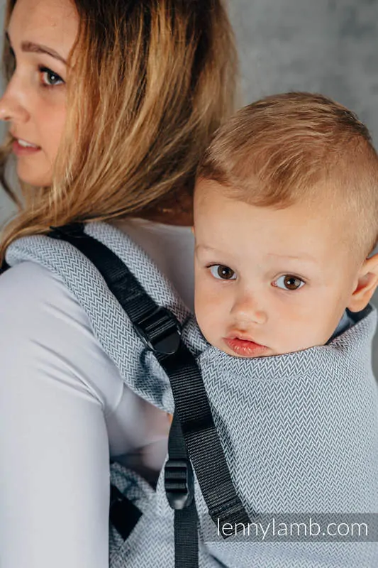 Lenny Preschool - Little Herringbone Grey