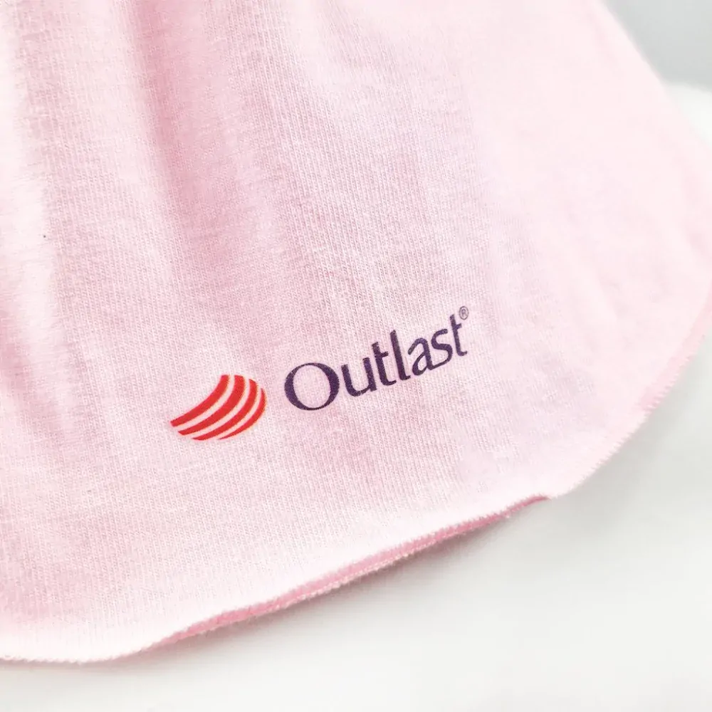 Kšiltovka tenká pirát pruh Outlast® - sv. růžová/kopretinky