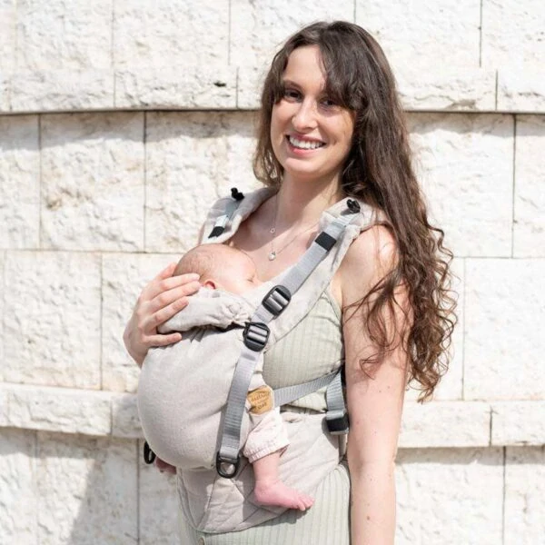 Sestrice Carrier Plus 70+ - LNĚNÉ - Pure Beige