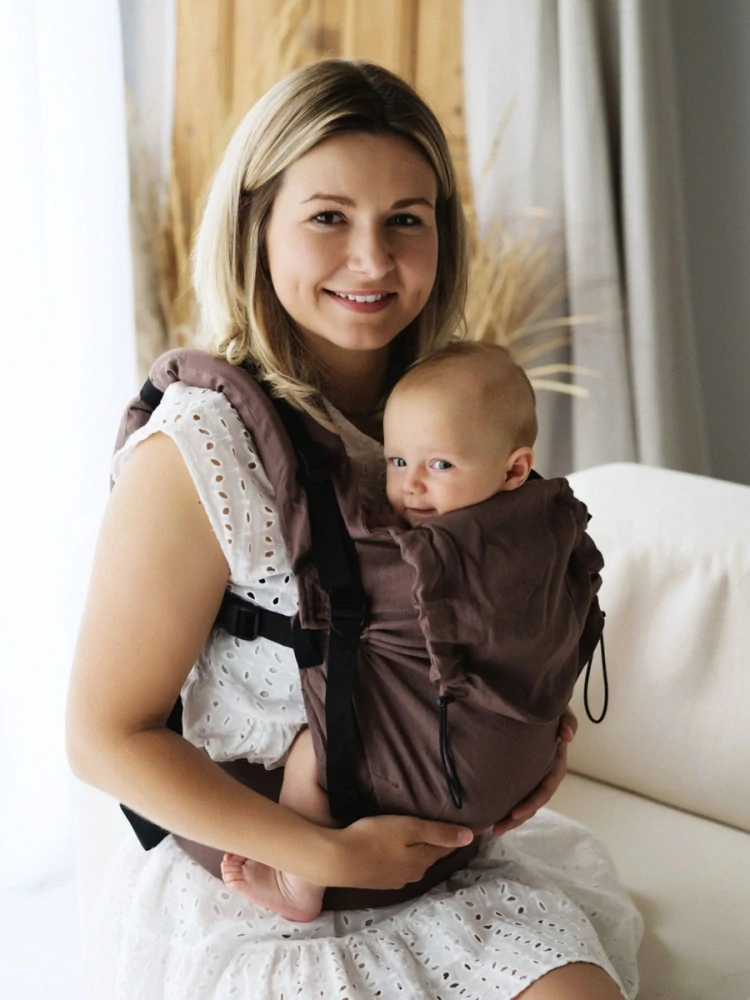 Little frog - Prime baby carrier - Linen & Bamboo Essence