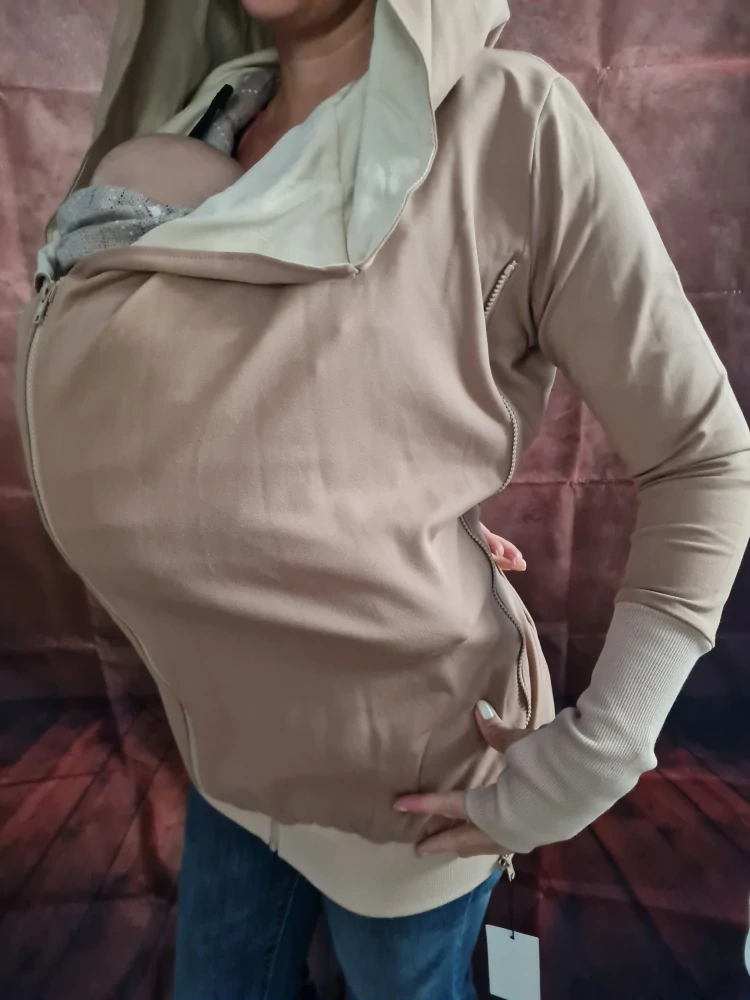 Greyse mikina 5v1 - Latté
