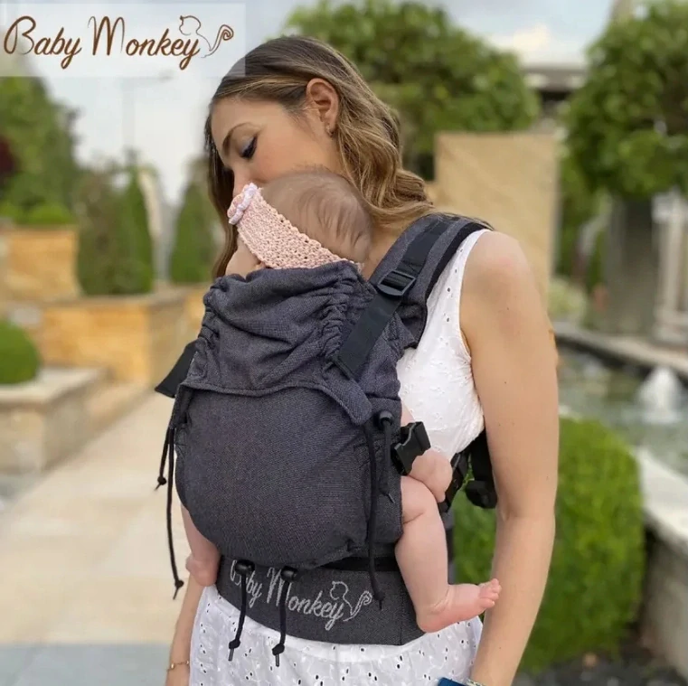 Novorozenecké nosítko BabyMonkey Regolo Essential - černé