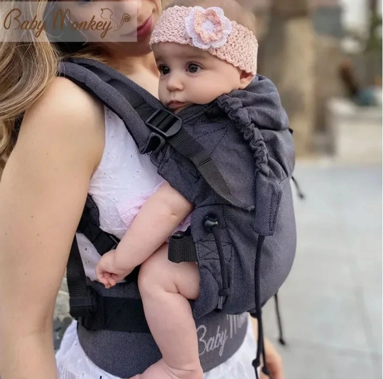 Novorozenecké nosítko BabyMonkey Regolo Essential - černé
