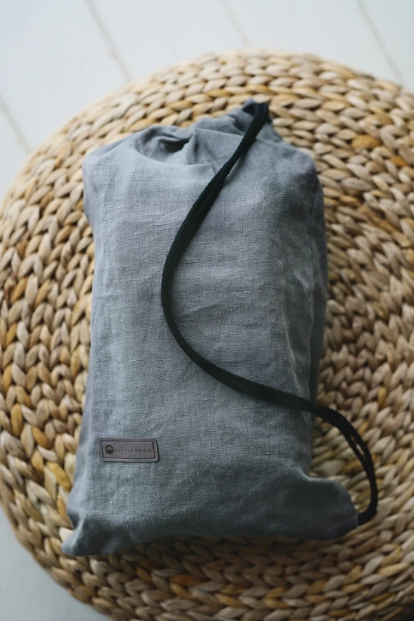 Little frog - Prime baby carrier - Pure linen Shadow