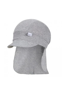 Kšiltovka tenká pirát pruh Outlast® -  šedý melír