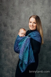 LennyLamb ring sling - PEACOCK'S TAIL - PROVANCE
