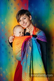 LennyLamb ring sling - LOTUS - RAINBOW