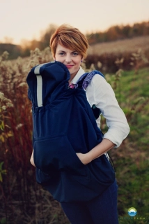 Kapsa na nosítko - Little frog - Navy