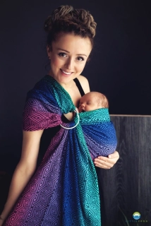 Little frog ring sling (Dark Aurora Cube) - zápůjčka