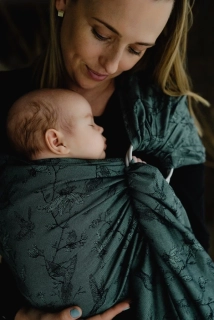 Ring sling šátek Little Frog - Joy of life (tencel)