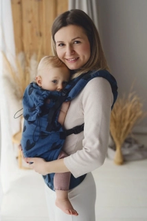 Little frog - Prime baby carrier - Infinity Love – Black Hearts